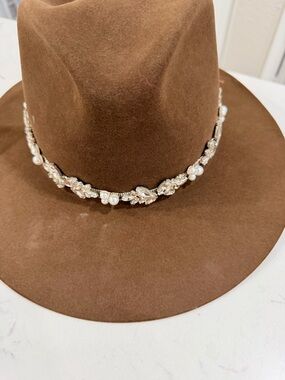 Kemosabe custom hat Brown Women's Felt Fedora Hat